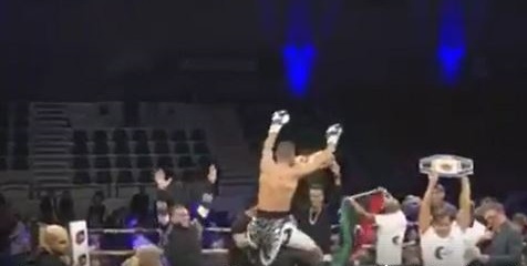 Champion Libyan boxer Malik Zinad wins tenth consecutive fight