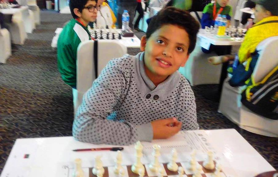 Young Libyan chess player makes history