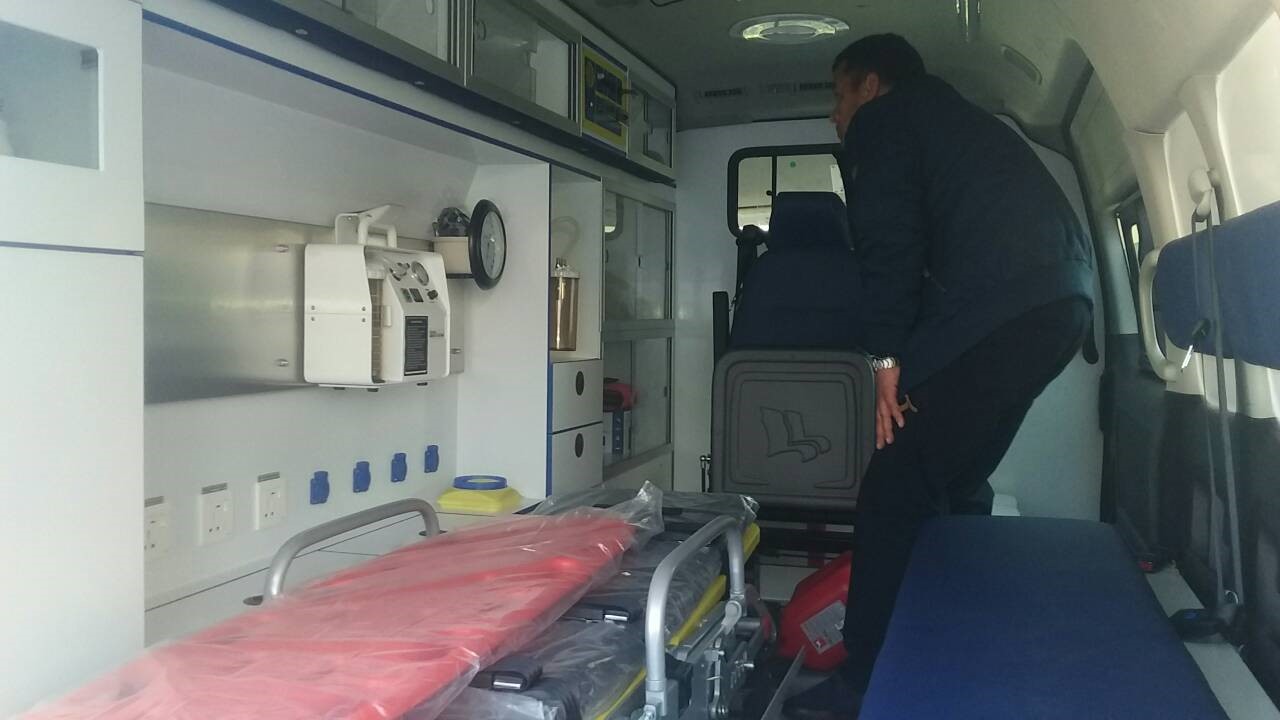 Bani Walid receives three ambulances from the Stabilization Facility for Libya