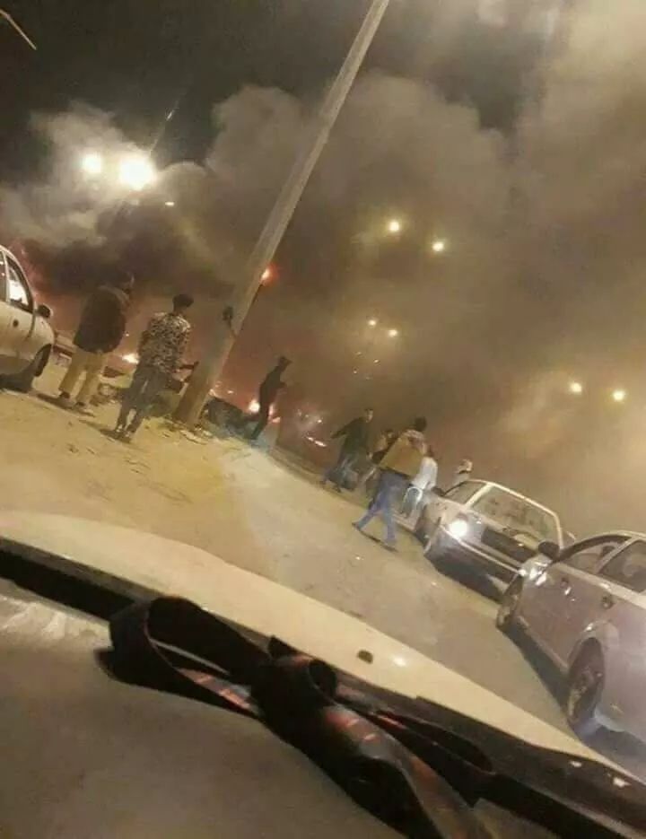 Armed demonstrations in Benghazi protesting  Warfali arrest