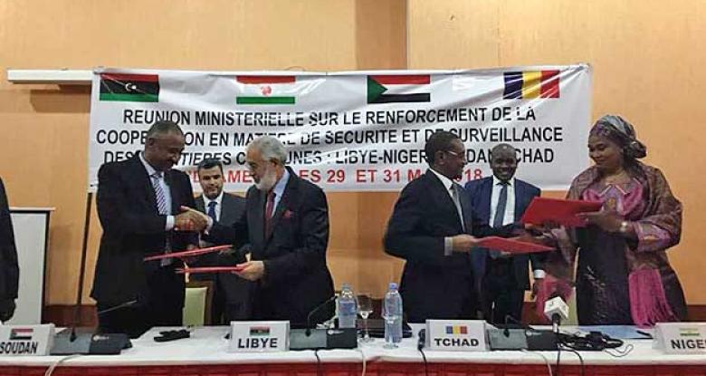 Libya signs border security agreement with its southern neighbours