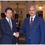 Hafter confirms attendance of Palermo Libya conference during Rome visit