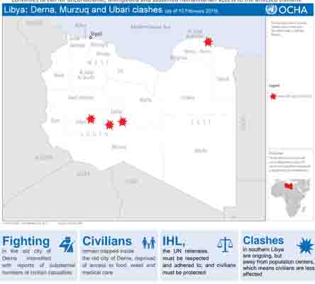 UN expresses concern on humanitarian situation in Derna and south