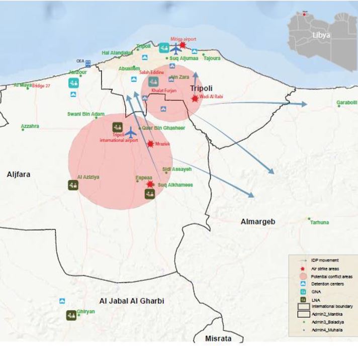 UN extremely concerned with disproportionate and indiscriminate use of explosive weapons in Tripoli residential areas