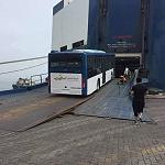 First batch of public transport buses shipped from China