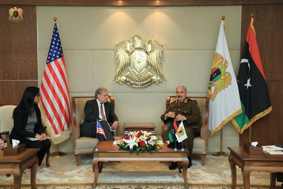 U.S. Ambassador Norland pays first visit to Libya - meets Haftar first