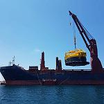 Floating Single Buoy Mooring arrives for Sirt Oil Company at Brega port