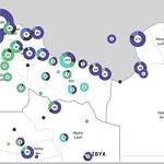 Mapping of 5,000 air and artillery strikes in Libya since 2012 published