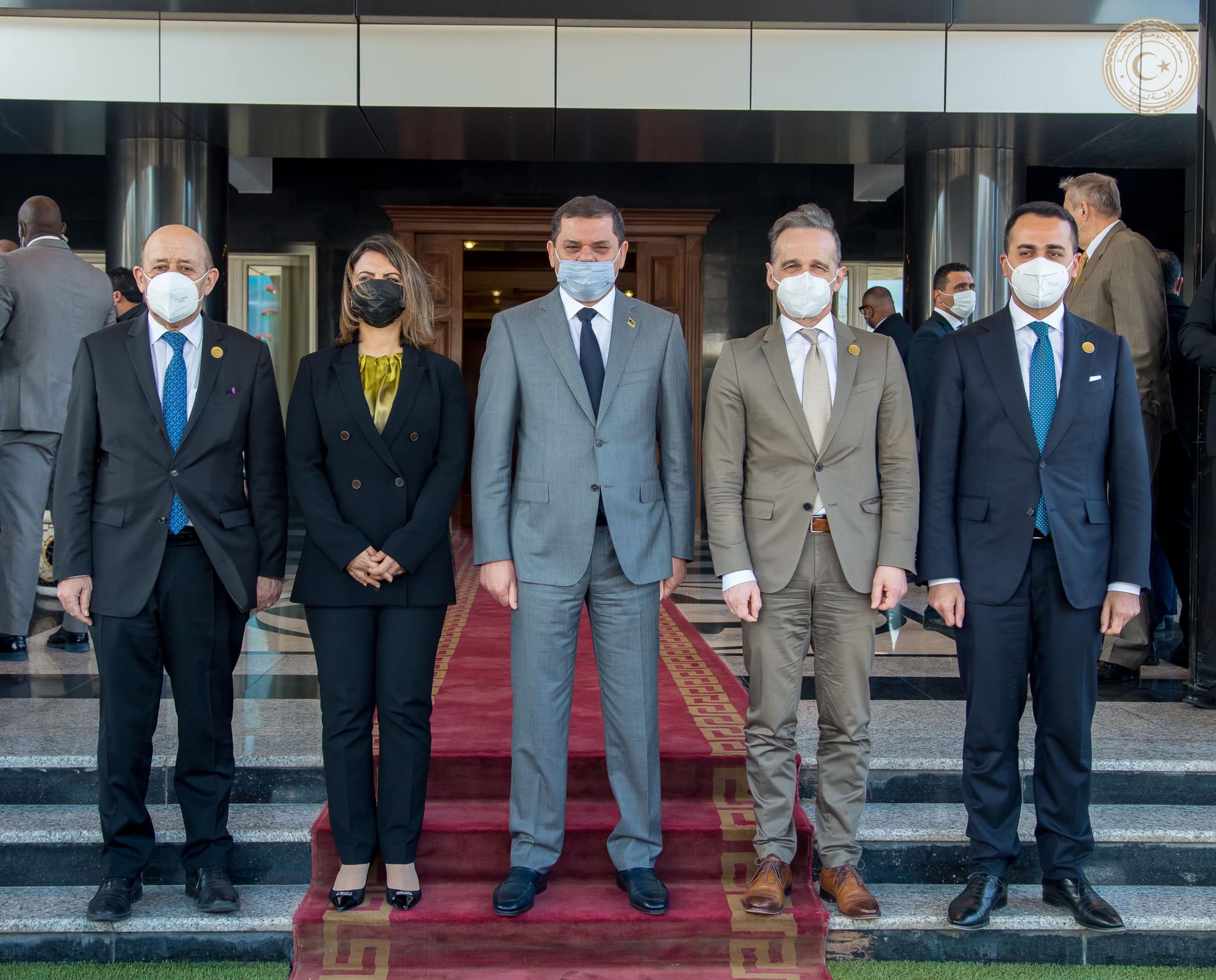 Aldabaiba welcomes French, German and Italian Foreign Ministers to Tripoli