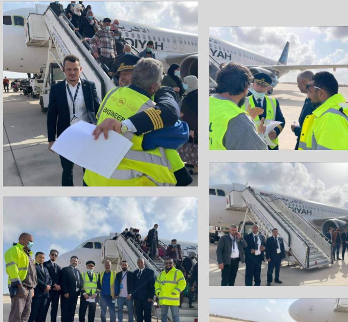After a six year stop, the first Benghazi-Misrata-Benghazi flights took place today – further evidence of political normalization