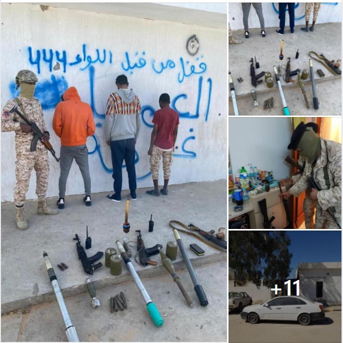 Six more militia dens vacated in Tripoli Security Plan