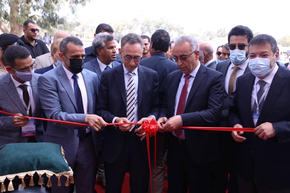 Third International Exhibition for Architecture and Real Estate Investment ''Skyline''opened in Tripoli yesterday