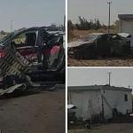 Sebha suicide terror truck bomb kills two and wounds four at checkpoint