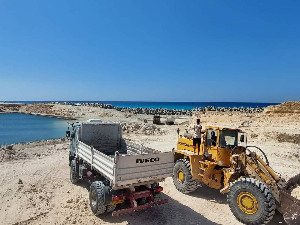 Al-Maya port construction restarts after 12-year stop