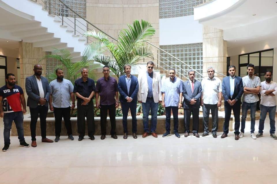 Italy’s Benghazi Consul Batori tours businesses in city