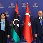 FM Mangoush meets Turkish counterpart Cavusoglu to advance process of stabilising Libya