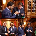 PM Aldabaiba presented first coronavirus vaccination card with QR code