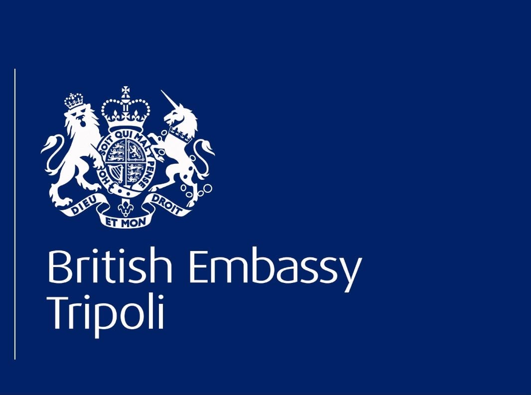 The British embassy reopens in Tripoli