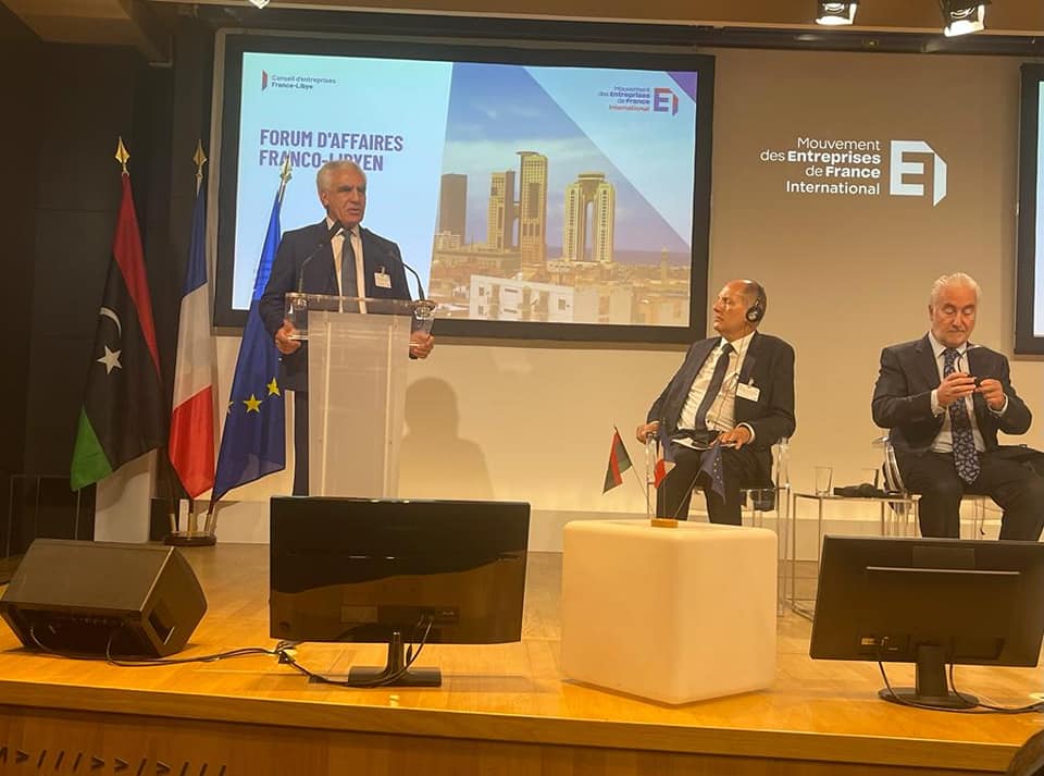 Libya more willing to improve trade relations with France and Europe: Libyan General Union of Chambers