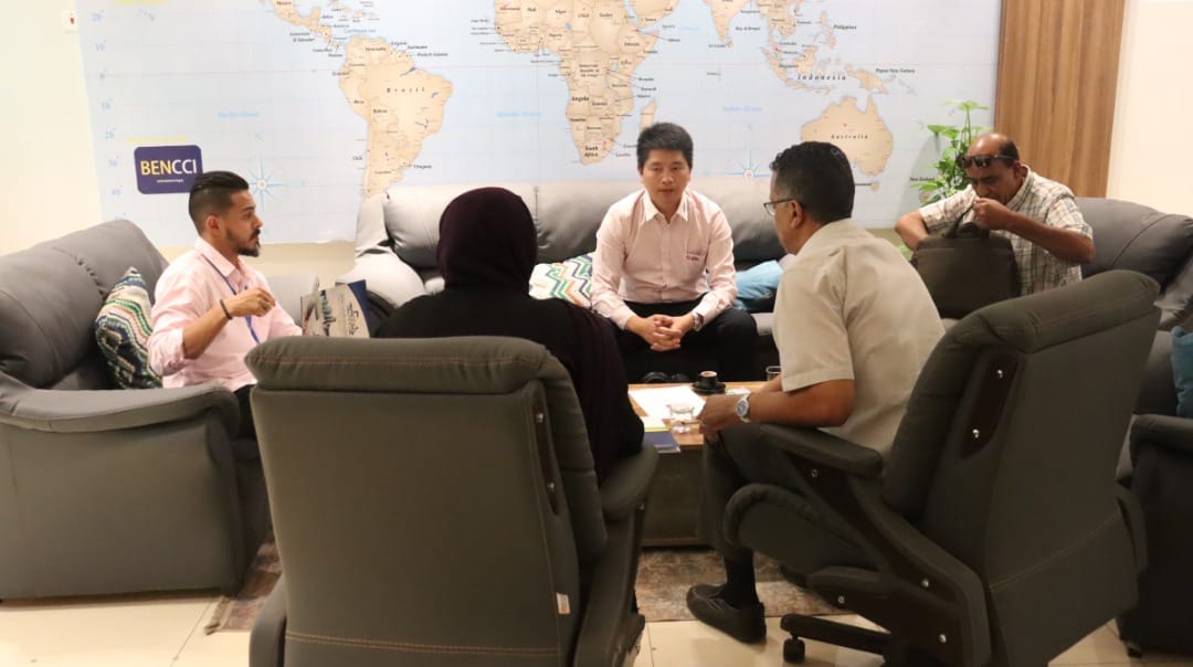 Benghazi Chamber meets Chinese-German machinery company Zenith