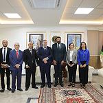 Acting Minister of Economy and Trade meets with the Director General of Foreign Trade and Investment of Spain