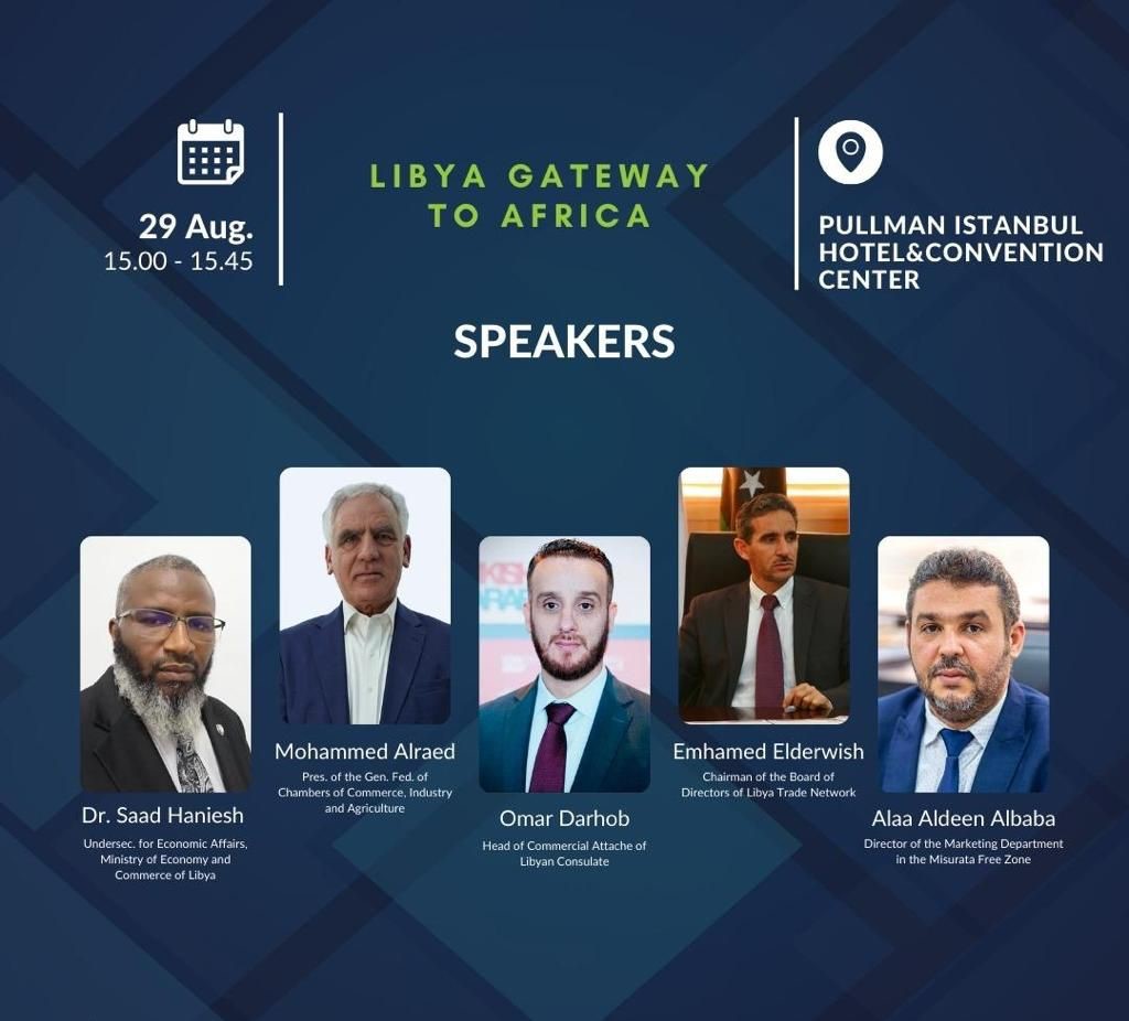 With the participation of Libyan institutions and businesses, AFEX 2023, the Turkish-African Business Forum opens