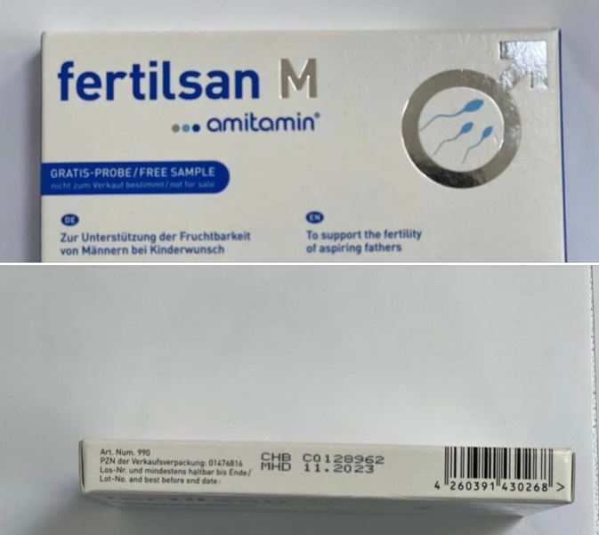 Food and Drug Control Centre rejects shipment of Fertilsan M branded fertility treatment medicine