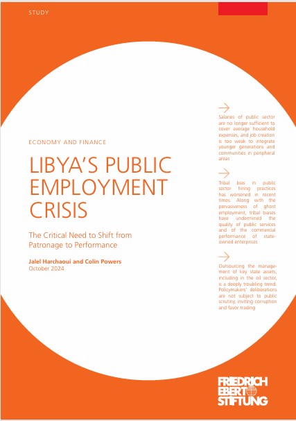 Libya’s public employment is in crisis and is failing to deliver to the public