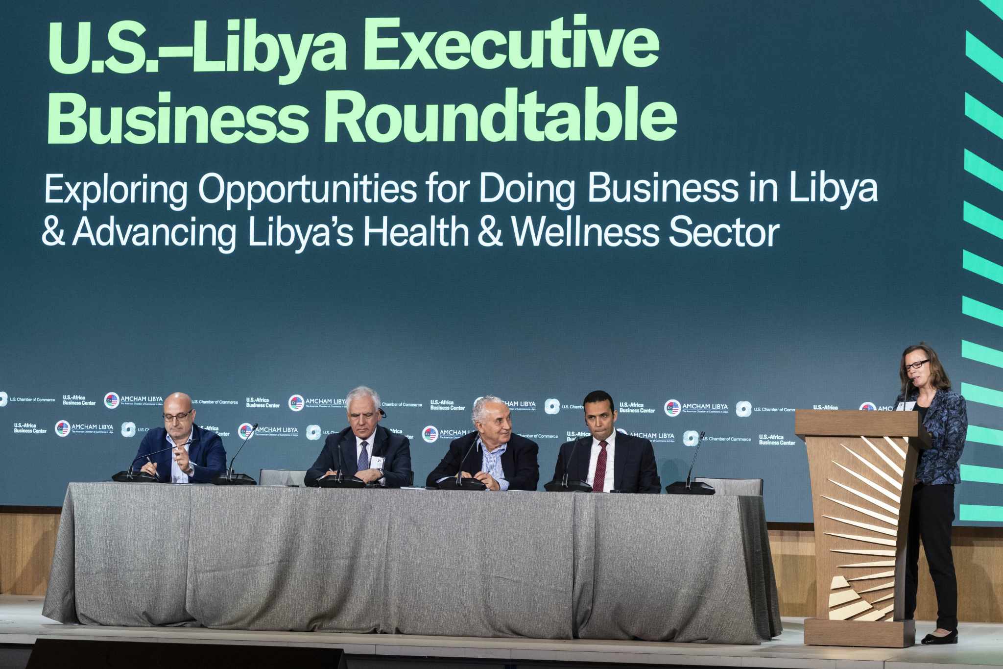 AmCham Libya hosts a U.S. – Libya Executive Business Roundtable at the U.S. Chamber offices in Washington DC