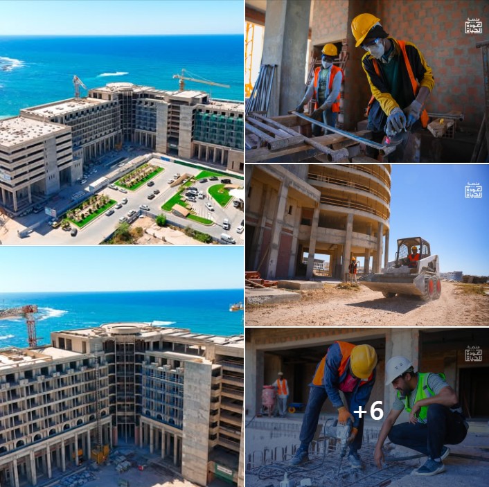Work on the five-star Al-Andalus Hotel continuing