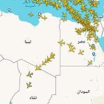 Kufra airport reports further increase in overflight traffic - coinciding with the Hajj season flights to and from Saudi Arabia